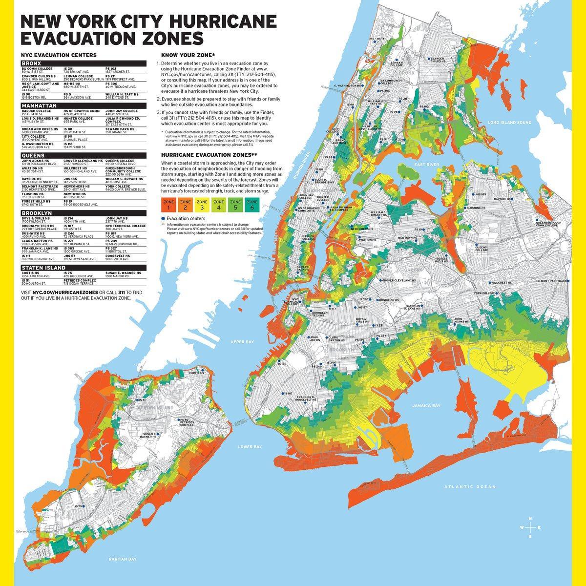 Nowy Jork mapa strumienia