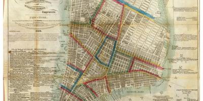 Nowy Jork historyczne mapy